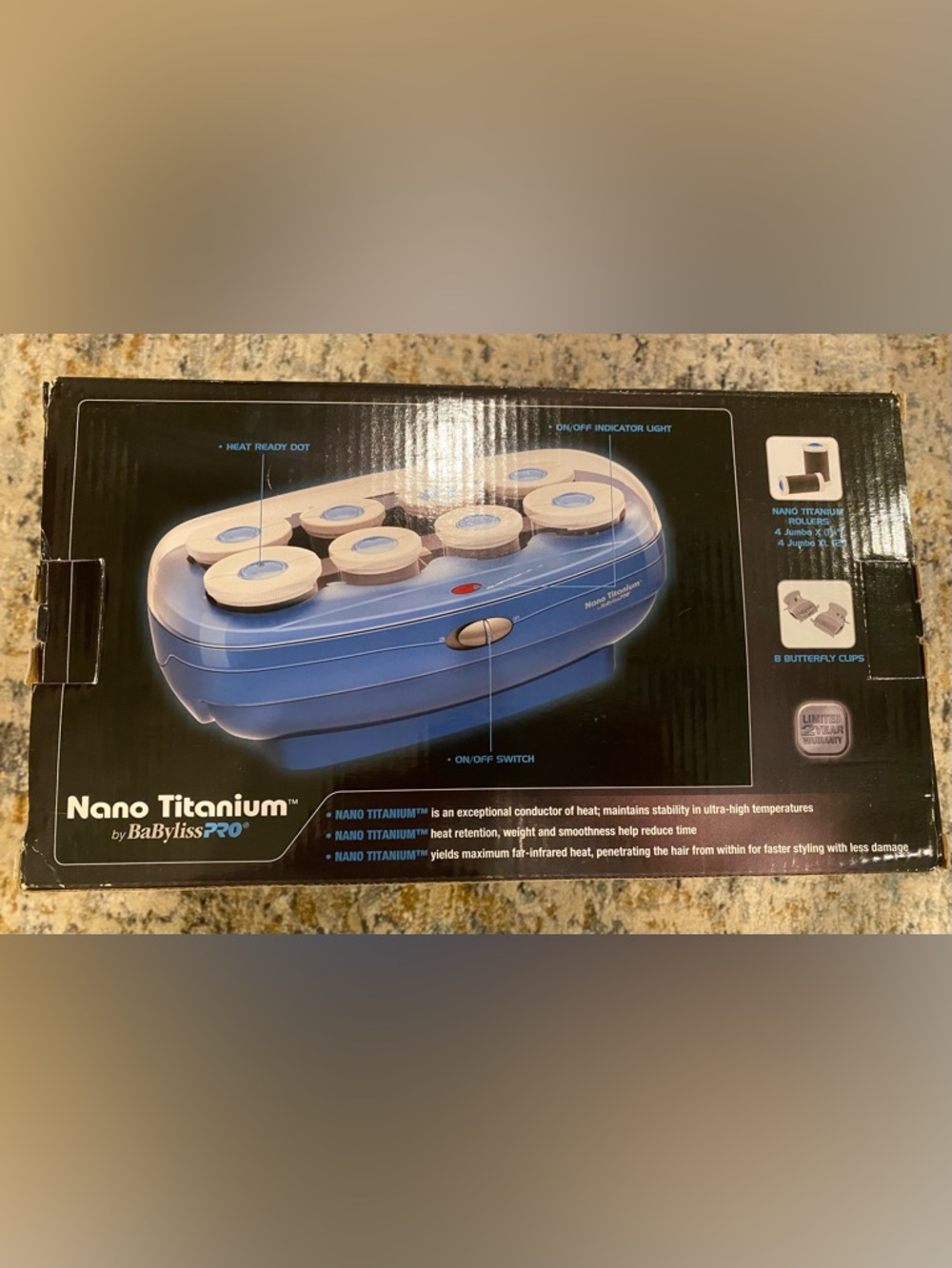 BaByliss Pro Nano Titanium Roller Hairsetter - Picture 4 of 5